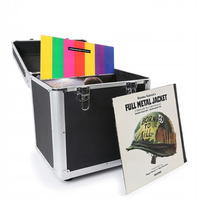 Walizka na płyty winylowe RC100 czarna Power Dynamics