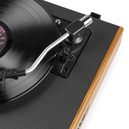 Gramofon z głośnikami RP335 Vintage brązowy Audizio