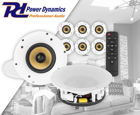 4 strefowy system multi room - głośniki WiFi / Bluetooth 8 x 5.25" WCS50