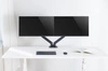 Statyw ramię do monitora 17”- 32” podwójny na dwa ekrany Audizio MAD20G czarny