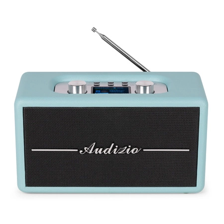 Radio retro DAB FM BT Tune60 Audizio niebieskie