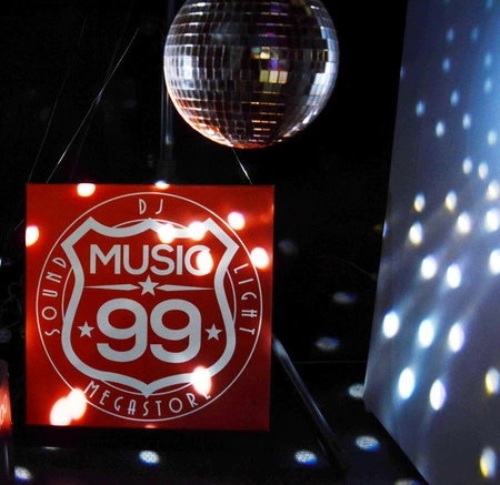 Kula lustrzana 20 cm - różowo złota