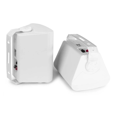 Zestaw białych głośników naściennych 4 x 5.25" BC50V z wzmacniaczem