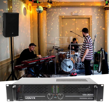 Wzmacniacz PA 2x 1000W VXA-2000 Vonyx