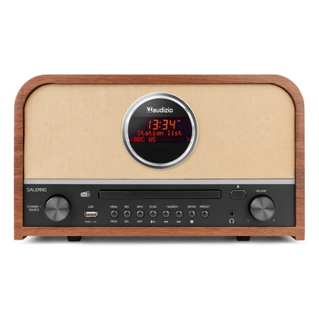 Radio DAB+/FM z odtwarzaczem CD Salerno Audizio