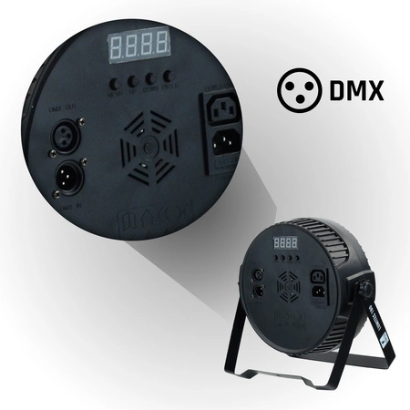 Reflektor PAR LED DMX Firefog LUMITEC 180 18x RGBWAU LED 6-w-1