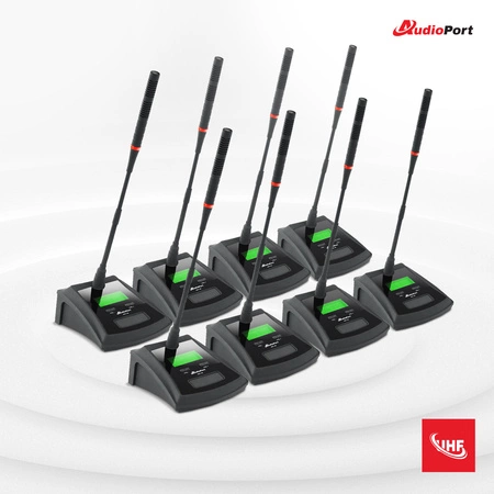 Zestaw mikrofonów konferencyjnych UHF Audioport SKF-08