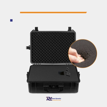 Uniwersalna walizka transportowa GIGCase26 - IP67 - czarna Power Dynamics