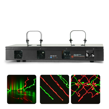 Laser 4-oknowy RG czerwono-zielony