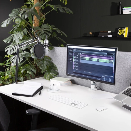 Zestaw mikrofonowy studyjny CMS300S tytan USB