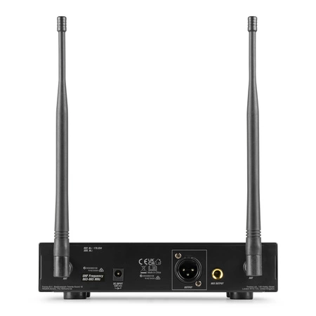 Zestaw mikrofonowy UHF 160 kanałów PD210 Power Dynamics