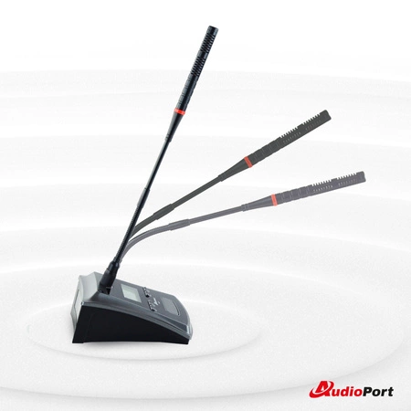 Bezprzewodowy zestaw mikrofonów konferencyjnych Audioport MKF2