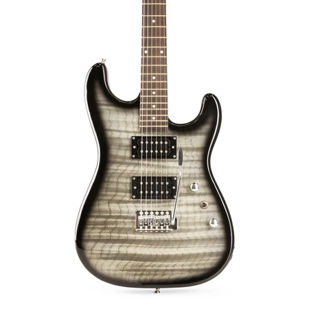 Zestaw: Gitara elektryczna GigKit Max czarna+ wzmacniacz akcesoria