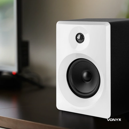 Vonyx SMN50W aktywne monitory studyjne głośniki 140W - białe