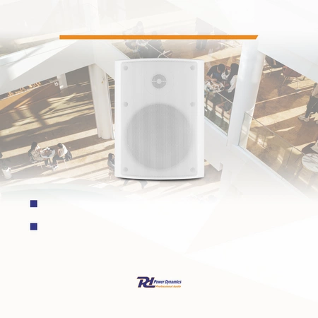 Zestaw kolumn zewnętrznych BGO50 5.25" 120W biały PD