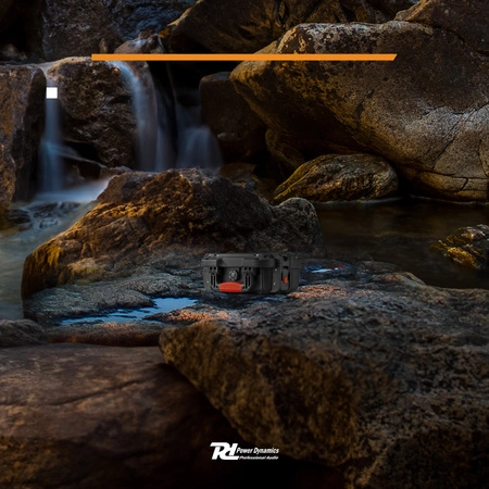 Uniwersalna walizka transportowa Power Dynamics GIGCase50R Heavy Duty - Seria R - IP67 - czarna