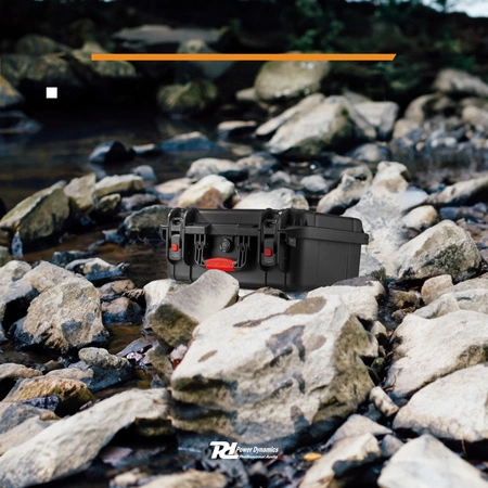 Uniwersalna walizka transportowa Power Dynamics GIGCase66R Heavy Duty - Seria R - IP67 - czarna