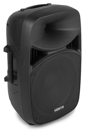 Zestaw nagłośnieniowy aktywny 1000W statywy mikrofon Vonyx