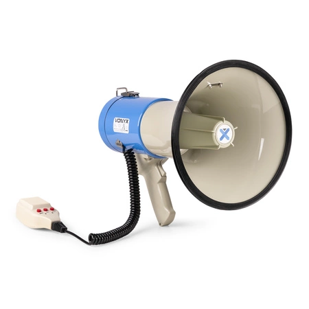 Megafon Vonyx MEG060 60W z syreną, torbą i akumulatorem