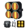 Reflektor LED RGB COB DMX lampa retro R4 Lucendi