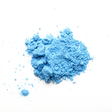 Wyrzutnia proszku Holi 40 cm - neon niebieski