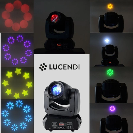 Głowa ruchoma BEAM100 Lucendi