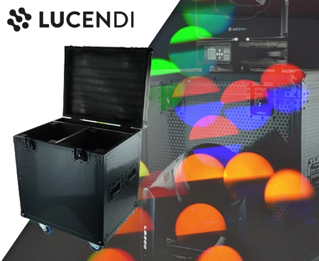 Case transportowy na dwie głowy ruchome czy inny sprzęt oświetleniowy