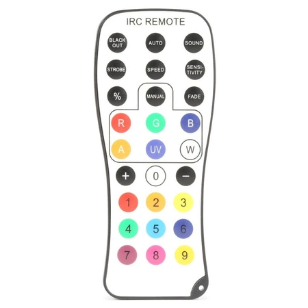 Zestaw: 8x Oświetlacz Bateryjny LED RGBWA-UV+ case z systemem ładowania