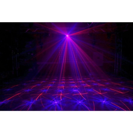 Laser podwójny RGB z GOBO BeamZ Anthe II