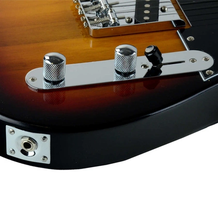 Gitara elektryczna - kompletny zestaw -Golden Guitar TEEG-30 Sunburst Telecaster