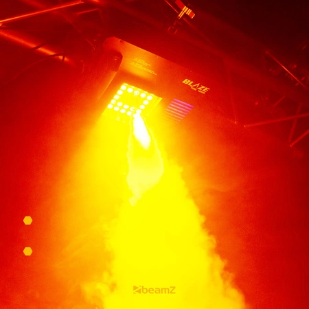 Zestaw: Wytwornica dymu pionowego BLAZE1200 + płyn 5l