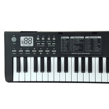 Keyboard edukacyjny dla dzieci 37 klawiszy mikrofon BD-376 BDMusic