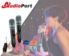 Zestaw 2 mikrofonów bezprzewodowych doręcznych UHF+ odbiornik Audioport MU2
