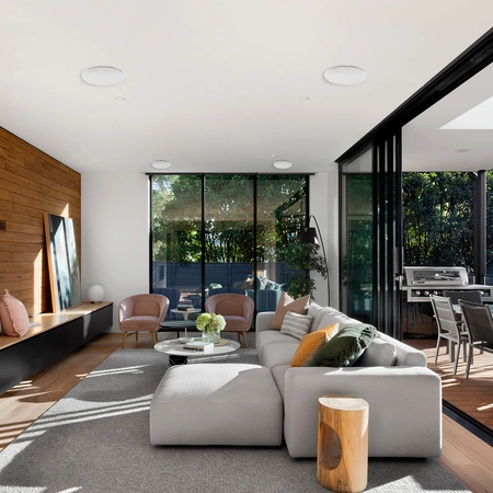 Głośnik sufitowy niskoprofilowy 100V 5,25" 20W biały NCSP5