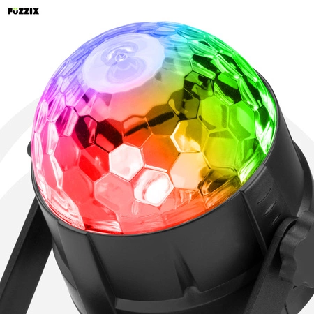 Półkula Led RGB Tornado Party pilot Fuzzix