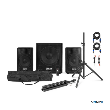 Zestaw nagłośnieniowy aktywny 800W VX0812BT 2.1 12” Vonyx