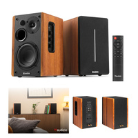 Aktywny zestaw kolumn KS01B 120W BT brązowy Audizio