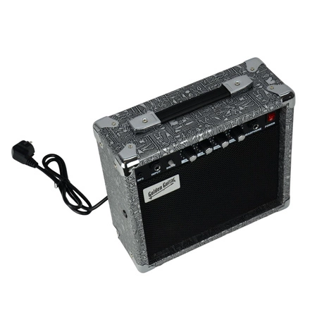 Wzmacniacz gitarowy GA-20 - srebrny Golden Guitar