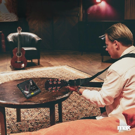 Zestaw: Gitara elektroakustyczna ShowKit Max sunburst+ wzmacniacz+ akcesoria