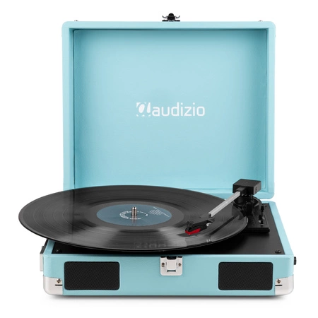 Gramofon w walizce RP111BL Audizio niebieski