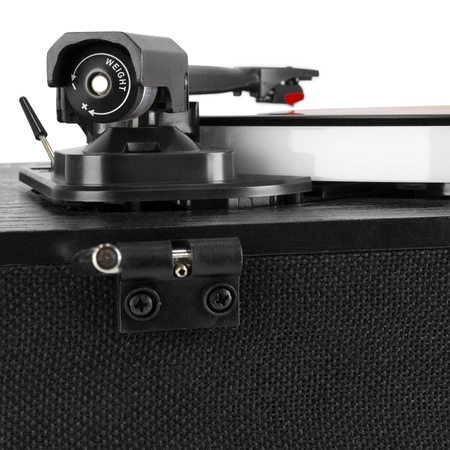 Gramofon RP162LED Fenton wejście/wyjście BT czarny