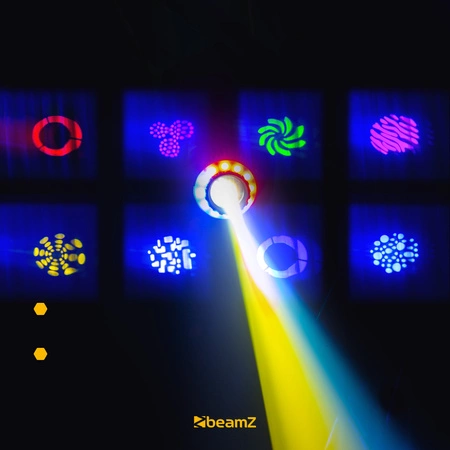 Zestaw: 2x Głowa ruchoma Panther 35 LED SPOT + case