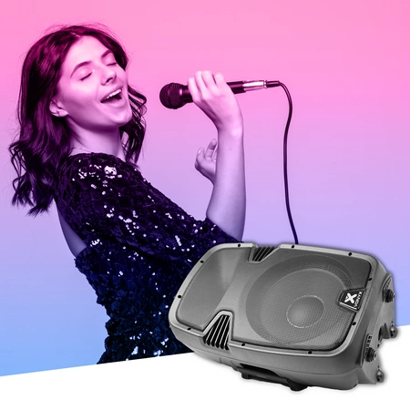 Kolumna mobilna z mikrofonami Vonyx SPJ-PA912