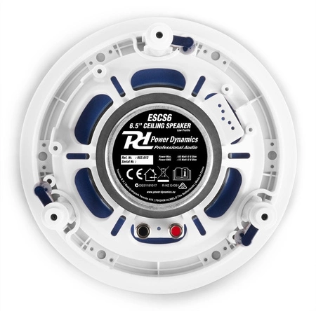 Zestaw głośników sufitowych ESCS6 6,5 ” Power Dynamics