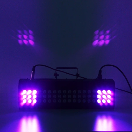 Belka reflektor UV LED BAR 54x 3W Firefog