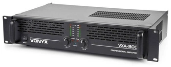 Wzmacniacz 2x 300W 8 Ohm VXA-800 II Vonyx