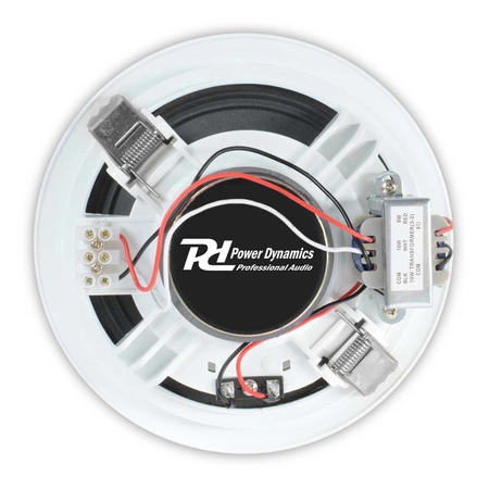 Zestaw białych głośników instalacyjnych 8 x 6.5" CSPB6 100V z wzmacniaczem