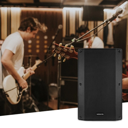 Zestaw nagłośnieniowy kompletny system dźwiękowy aktywny 2.1 - 2400W Vonyx