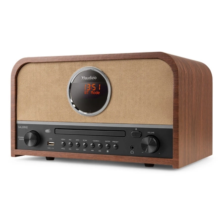 Radio DAB+/FM z odtwarzaczem CD Salerno Audizio