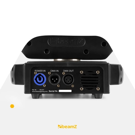 Zestaw: 2x Głowa ruchoma Cobra 100H z pryzmatem 100W Beamz+ dedykowane case